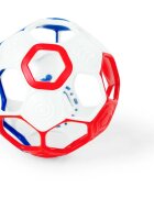 Oball Rattle Goals™ сензорна топка Red White & Blue 0m+ 1 бр.