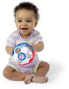 Oball Rattle Goals™ сензорна топка Red White & Blue 0m+ 1 бр.