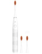 OClean Flow S White Set звукова електрическа четка за зъби + 2 резервни глави