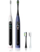 OClean X Lite Duo Set четка за зъби + резервни глави Blue+Grey