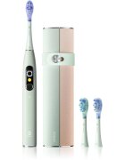 OClean X Ultra 20 Set четка за зъби + 2 резервни глави с калъфка за пътуване Green