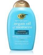 OGX Argan Oil Of Morocco Lightweight Shampoo шампоан за хидратация и блясък 385 мл.