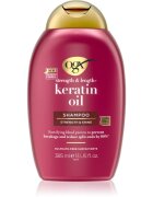 OGX Keratin Oil подсилващ шампоан с кератин и арганово масло 385 мл.