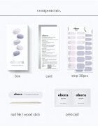 OHORA Gel Nail Sticker N Afterglow Стикери за нокти цвят ND-196 30 бр.