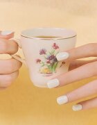 OHORA Gel Nail Sticker N Cream Cotton Стикери за нокти цвят NB-076 1 бр.