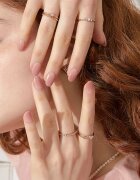 OHORA Gel Nail Sticker N Milk Rose Стикери за нокти цвят ND-173 1 бр.