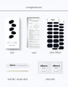 OHORA Gel Nail Sticker N Onyx Стикери за нокти цвят NB-023 1 бр.