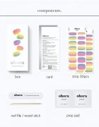 OHORA Gel Nail Sticker N Pastel Стикери за нокти цвят ND-211 1 бр.
