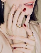 OHORA Gel Nail Sticker N Rosewood Стикери за нокти цвят ND-047 1 бр.