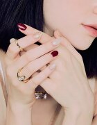 OHORA Gel Nail Sticker N Rosewood Стикери за нокти цвят ND-047 1 бр.