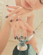 OHORA Gel Nail Sticker N Tint Black Стикери за нокти цвят NB-068 1 бр.