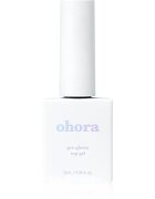 OHORA Pro Glossy Top Gel покривен лак за нокти за сияен блясък 10 мл.