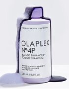 Olaplex N°4P Blond Enhancer Toning Shampoo лилав тониращ шампоан неутрализиращ жълтеникавите оттенъци 250 мл.
