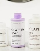 Olaplex N°4P Blond Enhancer Toning Shampoo лилав тониращ шампоан неутрализиращ жълтеникавите оттенъци 250 мл.