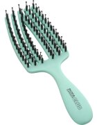 Olivia Garden Club The Nomad Detangling&Shine Fingerbrush​ плоска четка За коса Mint 1 бр.