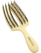 Olivia Garden Club The Nomad Detangling&Shine Fingerbrush​ плоска четка За коса Yellow 1 бр.