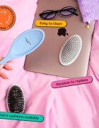 Olivia Garden Club The Reset Detangling&Shine Hairbrush плоска четка с калъфка Blue 1 бр.