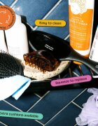 Olivia Garden Club The Reset Wet&Curly Detangling Hairbrush плоска четка с калъфка 1 бр.