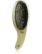 Olivia Garden Expert CURVE Board&Nylon Gold Четка за коса с влакна от найлон и глиган 1 бр.