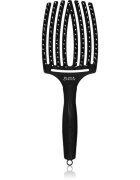 Olivia Garden Fingerbrush Combo голяма плоска четка с влакна от найлон и глиган Large 1 бр.