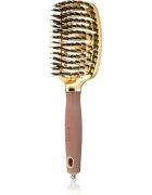 Olivia Garden NanoThermic Ceramic + Ion Flex Collection Четка за коса с влакна от найлон и глиган 1 бр.