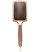 Olivia Garden Rectangular Paddle четка за по-лесно разресване на косата Gold&Brown 1 бр.