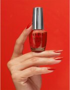 OPI Infinite Shine Silk лак за нокти с гел ефект Knock 'Em Red 15 мл.