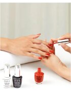 OPI Infinite Shine Silk лак за нокти с гел ефект Knock 'Em Red 15 мл.
