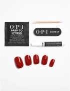 OPI xPRESS/ON Изкуствени нокти Big Apple Red 30 бр.
