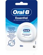 Oral-B Essential Floss Unwaxed конец за зъби без восък 50 м
