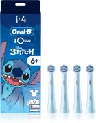 Oral-B iO Kids Disney Stitch резервни глави за четка за зъби за деца от 6-годишна възраст 4 бр.