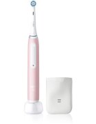 Oral-B iO Sensi Clean електрическа четка за зъби с калъф за зарядно устройство Blush Pink 1 бр.
