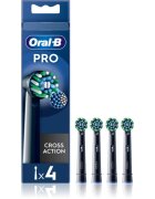 Oral-B PRO Cross Action резервни глави за четка за зъби Black 4 бр.