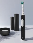 Oral-B Pro Series 1 Black електрическа четка за зъби с калъфка 1 бр.