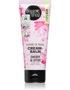 Organic Shop Cherry & Lotus подсилващ балсам за ръце и нокти 75 мл.