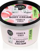 Organic Shop Lychee & 5 Oils крем-грижа за тяло 250 мл.