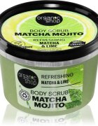 Organic Shop Matcha Mojito освежаващ пилинг за тяло 250 мл.