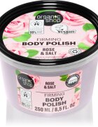 Organic Shop Organic Rose & Salt пилинг за тяло със сол 250 мл.