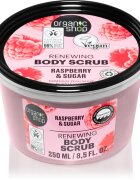 Organic Shop Raspberry & Sugar нежен пилинг за тяло 250 мл.