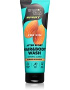 Organic Shop Sport Almond & Protein душ гел за тяло и коса за мъже 200 мл.