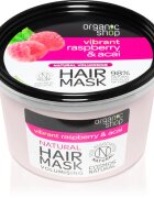 Organic Shop Vibrant Raspberry & Acai подхранваща маска за коса 250 мл.