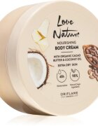 Oriflame Love Nature Cacao Butter & Coconut Oil подхранващ крем за тяло с хидратиращ ефект 200 мл.