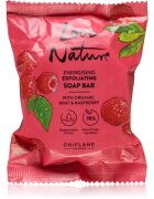 Oriflame Love Nature Organic Mint & Raspberry почистващ твърд сапун 75 гр.