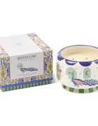 Paddywax A Dopo Peacock Blue ароматна свещ от керамика 680 гр.