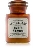 Paddywax Apothecary Amber & Smoke ароматна свещ 226 гр.