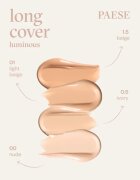 Paese Long Cover Luminous Foundation озаряващ фон дьо тен цвят 0.5 ivory 30 мл.