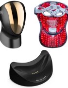 PALSAR7 Exclusive Set Professional LED Mask & Galvanic Iron комплект на изгодна цена Black/Gold