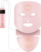 PALSAR7 Photon LED mask Pink Cloud третираща LED маска за лице и деколте 1 бр.