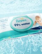 Pampers 99% Water Baby Wipes мокри почистващи кърпички за деца 9x60 бр.