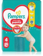 Pampers Active Baby Pants Size 4 еднократни пелени гащички 9-15 kg 35 бр.